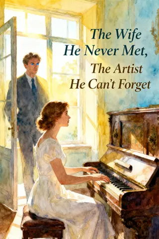 Cover of The Wife He Never Met, The Artist He Can't Forget