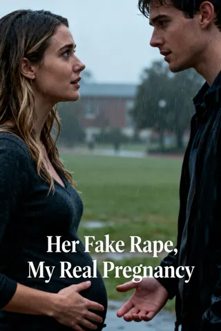 Cover of Her Fake Rape, My Real Pregnancy