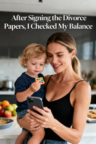 Cover of After Signing the Divorce Papers, I Checked My Balance