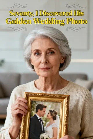 Cover of Seventy, I Discovered His Golden Wedding Photo