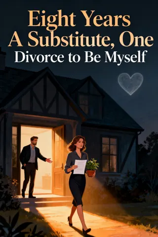Cover of Eight Years A Substitute, One Divorce to Be Myself