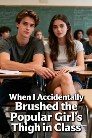 Cover of When I Accidentally Brushed the Popular Girl's Thigh in Class
