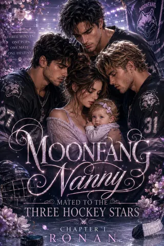 Cover of Moonfang Nanny: Mated to the Three Hockey Stars