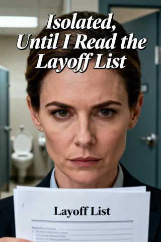 Cover of Isolated, Until I Read the Layoff List
