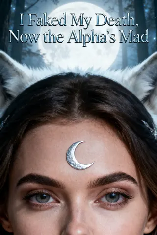 Cover of I Faked My Death, Now the Alpha's Mad