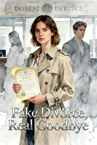 Cover of Fake Divorce, Real Goodbye
