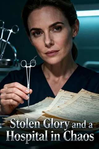 Cover of Stolen Glory and a Hospital in Chaos