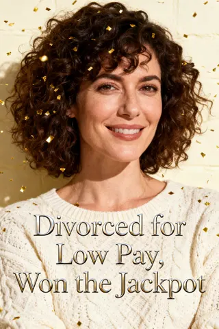 Cover of Divorced for Low Pay, Won the Jackpot