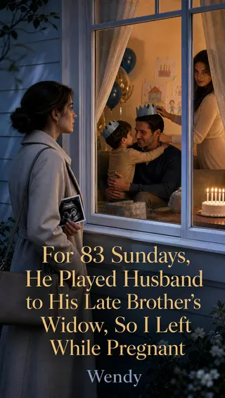 Cover of For 83 Sundays, He Played Husband to His Late Brother's Widow, So I Left While Pregnant