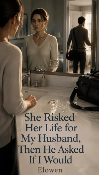 Cover of She Risked Her Life for My Husband, Then He Asked If I Would