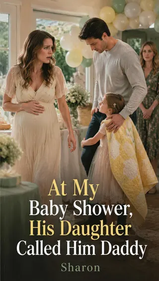 Cover of At My Baby Shower, His Daughter Called Him Daddy