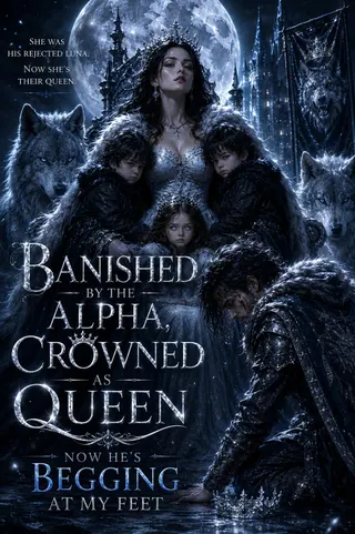 Cover of Banished by the Alpha, Crowned as Queen