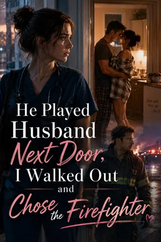 Cover of He Played Husband Next Door, I Walked Out and Chose the Firefighter