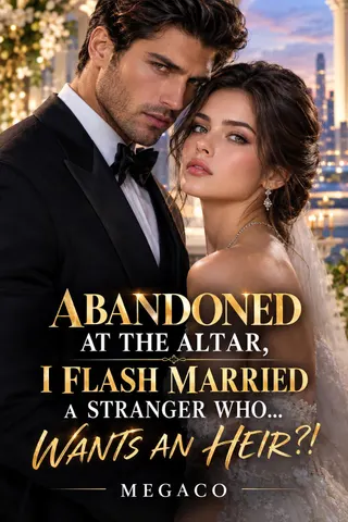Cover of ABANDONED AT THE ALTAR, I FLASH MARRIED A STRANGER...WHO WANTS AN HEIR