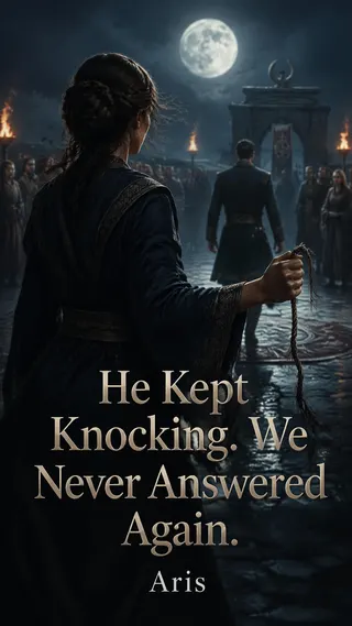 Cover of He Kept Knocking. We Never Answered Again.