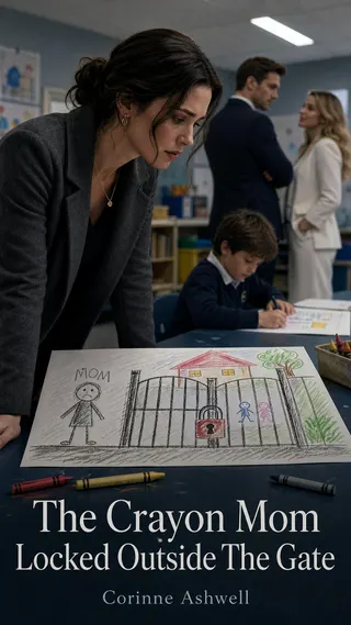 Cover of The Crayon Mom Locked Outside The Gate