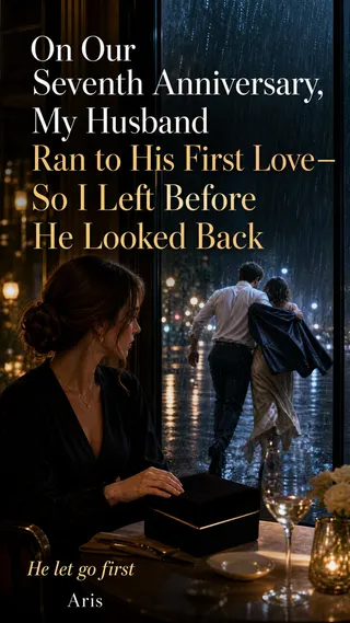 Cover of On Our Seventh Anniversary, My Husband Ran to His First Love, So I Left Before He Looked Back