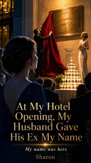 Cover of At My Hotel Opening, My Husband Gave His Ex My Name