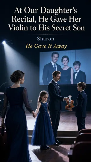 Cover of At Our Daughter's Recital, He Gave Her Violin to His Secret Son