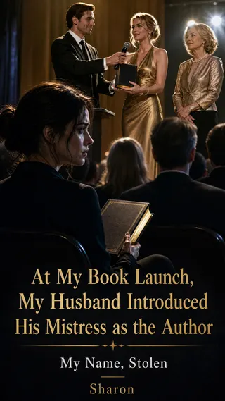 Cover of At My Book Launch, My Husband Introduced His Mistress as the Author