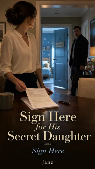 Cover of Sign Here for His Secret Daughter