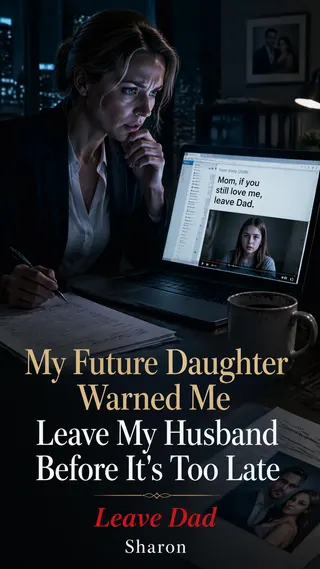 Cover of My Future Daughter Warned Me Leave My Husband Before It's Too Late