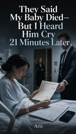Cover of They Said My Baby Died, But I Heard Him Cry 21 Minutes Later