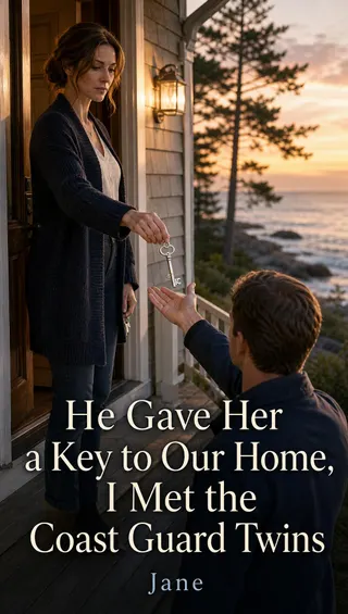Cover of He Gave Her a Key to Our Home, I Met the Coast Guard Twins