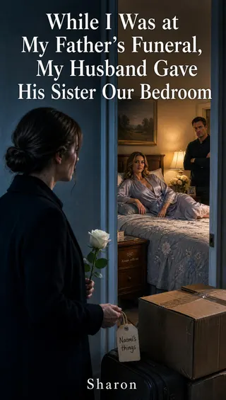 Cover of While I Was at My Father's Funeral, My Husband Gave His Sister Our Bedroom