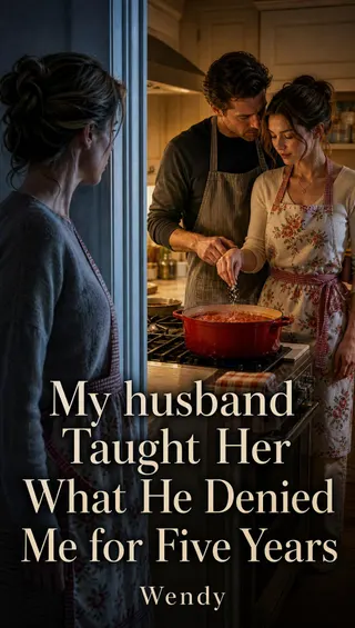 Cover of My husband Taught Her What He Denied Me for Five Years