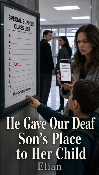 Cover of He Gave Our Deaf Son's Place to Her Child
