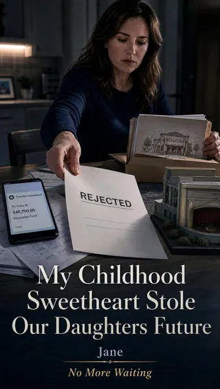 Cover of My Childhood Sweetheart Stole Our Daughters Future