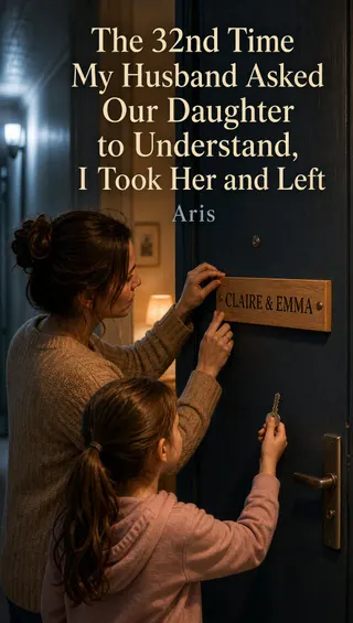 Cover of The 32nd Time My Husband Asked Our Daughter to Understand, I Took Her and Left