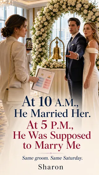 Cover of At 10 A.M., He Married Her. At 5 P.M., He Was Supposed to Marry Me