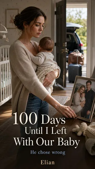 Cover of 100 Days Until I Left With Our Baby