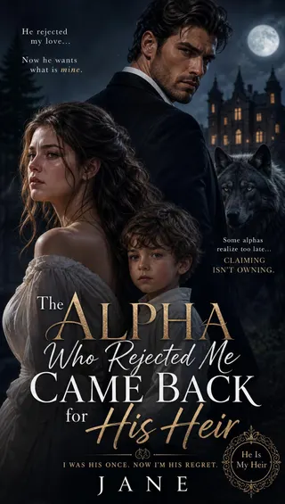 Cover of The Alpha Who Rejected Me Came Back for His Heir