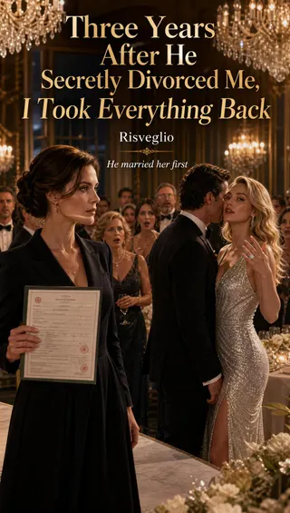 Cover of Three Years After He Secretly Divorced Me, I Took Everything Back