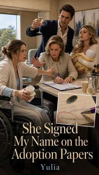 Cover of She Signed My Name on the Adoption Papers