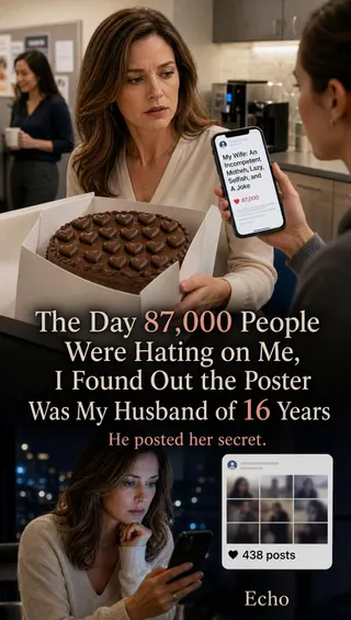 Cover of The Day 87,000 People Were Hating on Me, I Found Out the Poster Was My Husband of 16 Years