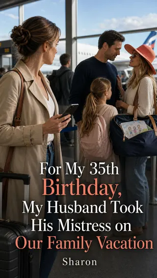 Cover of For My 35th Birthday, My Husband Took His Mistress on Our Family Vacation