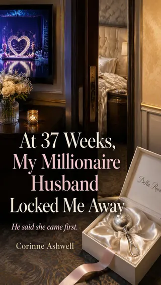 Cover of At 37 Weeks, My Millionaire Husband Locked Me Away