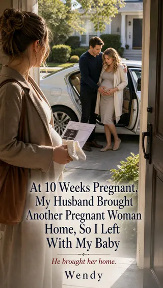 Cover of At 10 Weeks Pregnant, My Husband Brought Another Pregnant Woman Home, So I Left With My Baby