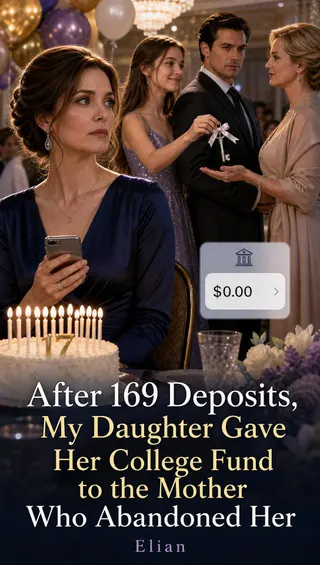 Cover of After 169 Deposits, My Daughter Gave Her College Fund to the Mother Who Abandoned Her
