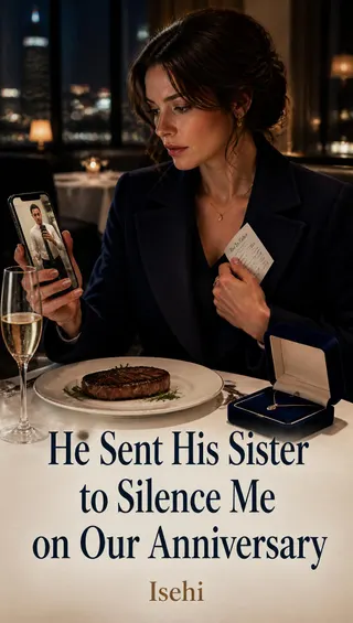 Cover of He Sent His Sister to Silence Me on Our Anniversary