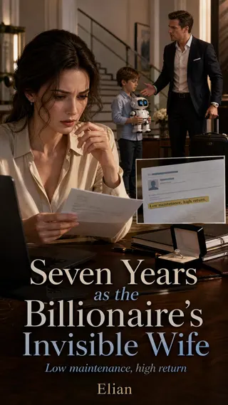 Cover of Seven Years as the Billionaire's Invisible Wife