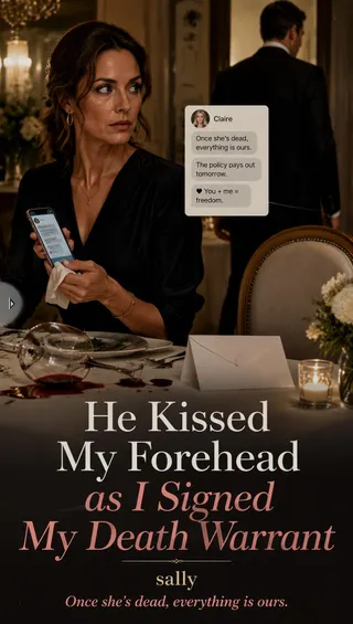 Cover of He Kissed My Forehead as I Signed My Death Warrant