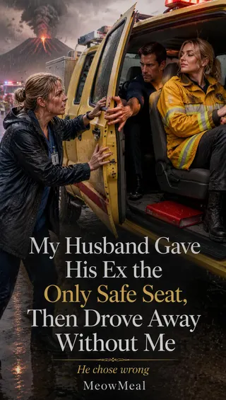 Cover of My Husband Gave His Ex the Only Safe Seat, Then Drove Away Without Me