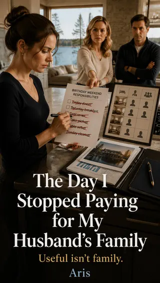 Cover of The Day I Stopped Paying for My Husband's Family