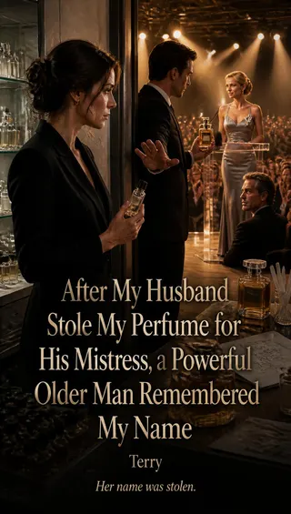Cover of After My Husband Stole My Perfume for His Mistress, a Powerful Older Man Remembered My Name