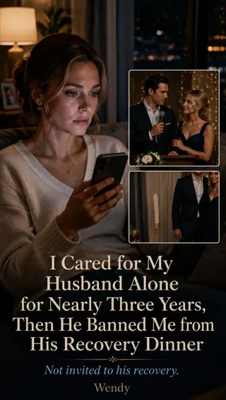 Cover of I Cared for My Husband Alone for Nearly Three Years, Then He Banned Me from His Recovery Dinner
